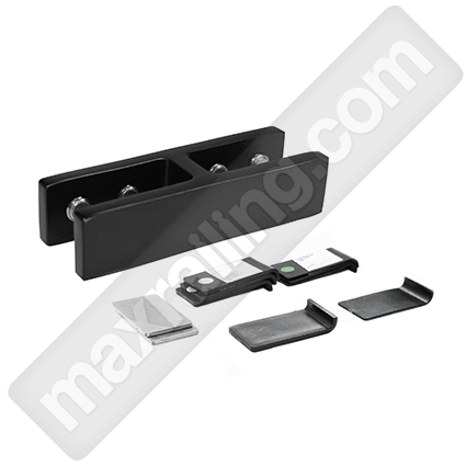 Styklodyrjach black cheren mat. Стъклодържач черен мат.